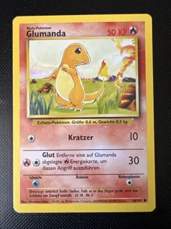 Pokemon Karte - Glumanda 46/102 Base Set - Deutsch Pokemon - Image 1