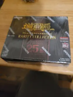 NIB 1st edition yugioh 25th anniversary rarity collection 24 pack ct wax box - Image 1