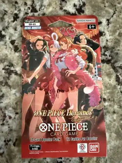 ONE PIECE Heroines Edition EB-03 Sleeved Booster Pack Bandai - NEW SEALED - Image 1