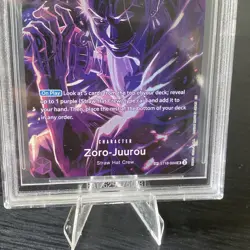 2025 One Piece Zoro-Juurou ST18-004 Alt Art SP BGS 10 Pristine Zoro ** - Image 3
