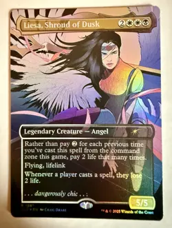 Liesa, Shroud of Dusk Secret Lair Drop Foil - Slay The Day - NM #1961 MTG SLD - Image 1