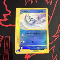 Totodile 135/165 Expedition Base Set Reverse Holo Near Mint! - Image 1