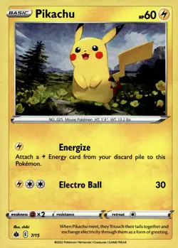 Pikachu #007/015 McDonald's Promos 2022 Near Mint or Better - Pokemon Card - Image 1