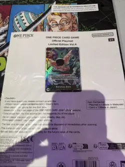 One Piece Card Game Official Playmat Limited Edition Vol 4 Neuf - Image 5