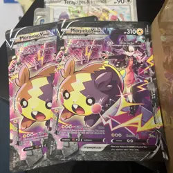Morpeko V-Union Promo SWSH287-290 Jumbo Card Pokemon TCG Crown Zenith - Image 1