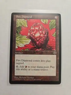 Fire Diamond - Mirage - LP - MTG Magic - Uncommon - Artifact - Image 1