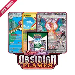 Pokemon Obsidian Flames TCG LIVE Booster Code Cards Sent via eBay Message (x1) - Image 1