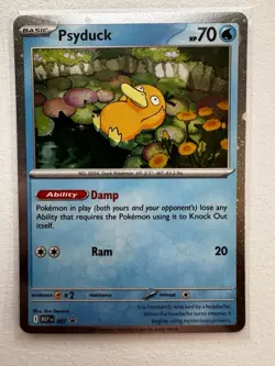 Psyduck 007/131 Reverse Holo Mega Evolution Pokemon Card Near Mint - Image 1