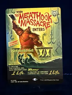 The Meathook Massacre - Extended Art Showcase - MTG INR #486 - Regular Finish - Image 1