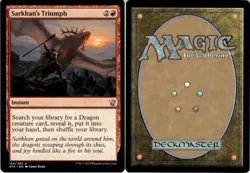 1X MTG Sarkhan's Triumph Regular 154/254 NM/M X1 - Image 1