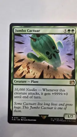 Jumbo Cactuar R FINAL FANTASY 191 NM - Image 1