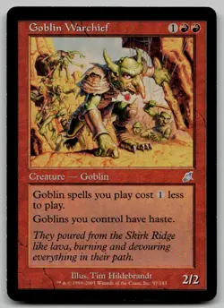 Goblin Warchief U Scourge 97 NM - Image 1
