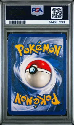 1999 Pokemon BASE SET #28/102 SHADOWLESS Growlithe PSA 8 - Image 2