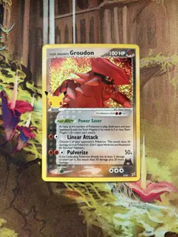 Team Magma's Groudon Classic Collection Celebrations 9/95 NM Pokemon - Image 1