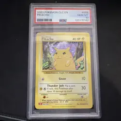 Pokemon 2023 Trading Card Game Classic Pikachu 008/034 PSA 10 Holo English - Image 1