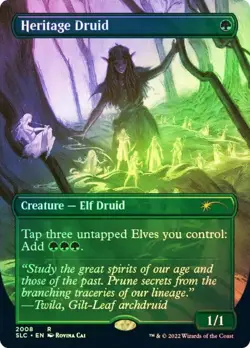 Heritage Druid Foil Secret Lair NM MTG - Image 1