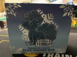 Pokemon Center Silver Tempest EMPTY ETB No Packs/Promo Accessories Only! - Image 1