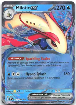 Milotic ex 042/191 Double Rare Surging Sparks Pokemon Near Mint - Image 1