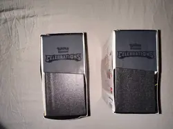 2x New Pokemon EMPTY Elite Trainer Box Celebrations Pikachu 25th + Dividers ETB - Image 4