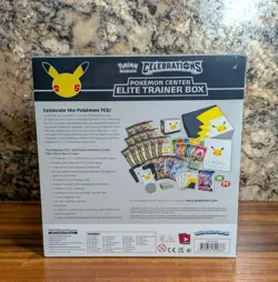 Celebrations Pokemon Center Exclusive Elite Trainer Box ETB NEW/SEALED - Image 2