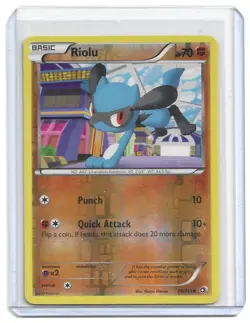 2013 Pokemon - Black & White: Legendary Treasures Riolu #79/113 Reverse Holo - Image 1