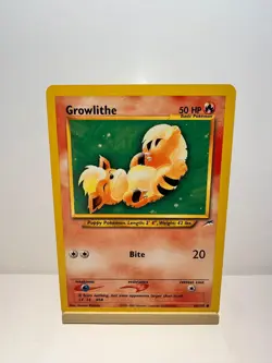 Growlithe 68/105 Common Neo Destiny Pokemon Near Mint - Image 1