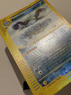 Pokemon TCG: Blastoise (Reverse Holo) Holo Rare 4/165 Expedition LP - Image 5