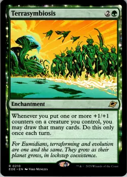 Terrasymbiosis - R - - Normal - Edge of Eternities - #210 - NM - MTG - Image 1