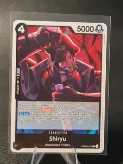 Shiryu PRB02-015 2025 Premium Booster The Best Vol. 2 R English One Piece PK094A - Image 1