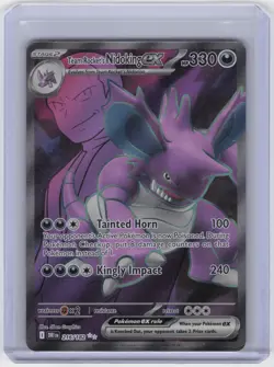 Team Rocket's Nidoking ex Ultra Rare SV10: Destined Rivals 216/182 NM - Image 1