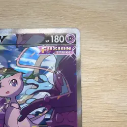 Pokemon Mew V Full Art Ultra Rare Holo 251/264 Fusion Strike card zero flaws - Image 4