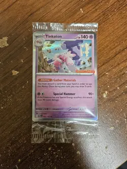SEALED Pokemon Card Tinkaton Gamestop Sealed Promo Paldea Evolved 105/193 (B) - Image 1