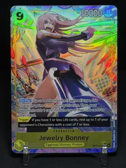 Jewlry Bonney OP13-108 Alternate Art One Piece Card English Carrying On His Will - Image 2