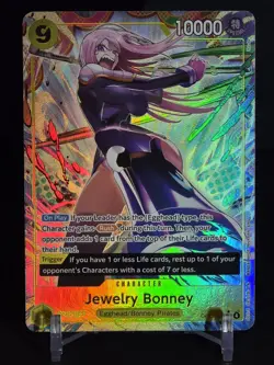 Jewlry Bonney OP13-108 Alternate Art One Piece Card English Carrying On His Will - Image 5