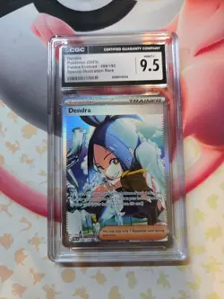 Dendra 266/193 - Paldea Evolved - CGC 9.5 - Pokemon Card TCG (Equiv. PSA & BGS) - Image 1