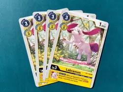 Labramon BT1-049 Playset Release Special Booster 1.0 Digimon Card Game x4 - Image 1