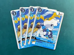 Patamon BT8-020 Playset New Awakening Digimon Card Game x4 - Image 1