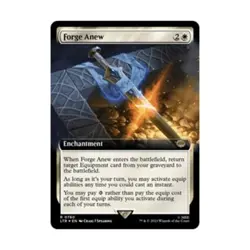 WOTC Universes Beyond: Lord of th Forge Anew (Extended Art) (Surge Foil) ( NM - Image 1