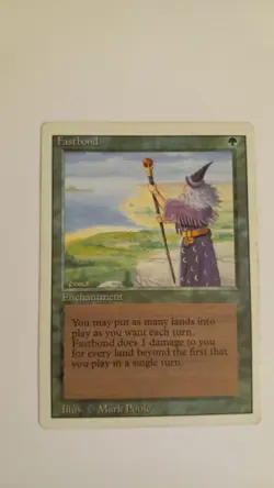 Fastbond MP MTG Magic the Gathering Revised Reserved List - Image 1