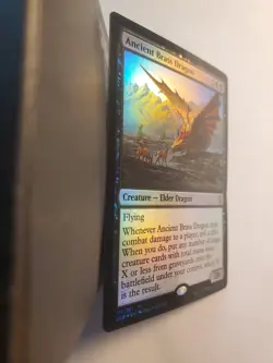 Magic: The Gathering Ancient Brass Dragon 111/361 CLB Mythic Foil - Image 3
