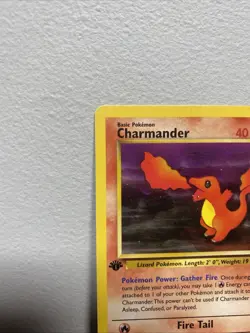 Pokemon Card Charmander Team Rocket 1st Edition Common 50/82 Light Play LP - Image 2