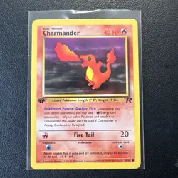 Pokemon TCG Charmander 1st Edition Team Rocket NM 50/82 - Image 1