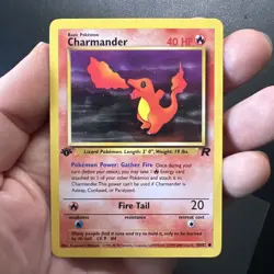 Pokemon TCG Charmander 1st Edition Team Rocket NM 50/82 - Image 4