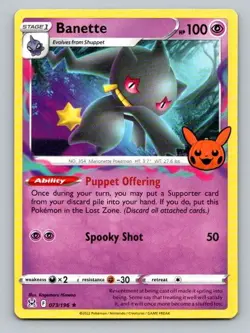 2022 Pokemon Card Trick or Trade Banette 73/196 - Image 1