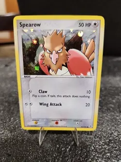 Pokemon TCG Spearow Card 81/112 FireRed & LeafGreen Reverse Holo - Image 1