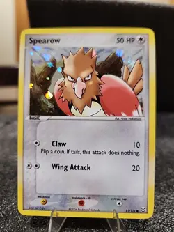 Pokemon TCG Spearow Card 81/112 FireRed & LeafGreen Reverse Holo - Image 2