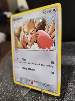 Pokemon TCG Spearow Card 81/112 FireRed & LeafGreen Reverse Holo - Image 3