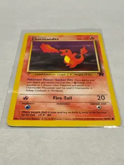CHARMANDER Pokemon TCG 2000 Team Rocket Vintage Set Non HOLO # 50/82 - Free Ship - Image 2