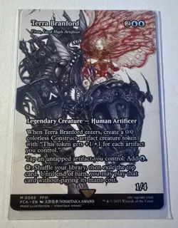Terra Branford - Urza, Lord High Artificer (Showcase) Final Fantasy MTG Mint - Image 1