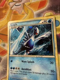 Lugia - HGSS02 - Holo Promo Heart Gold Soul Silver Pokemon NM - Image 3